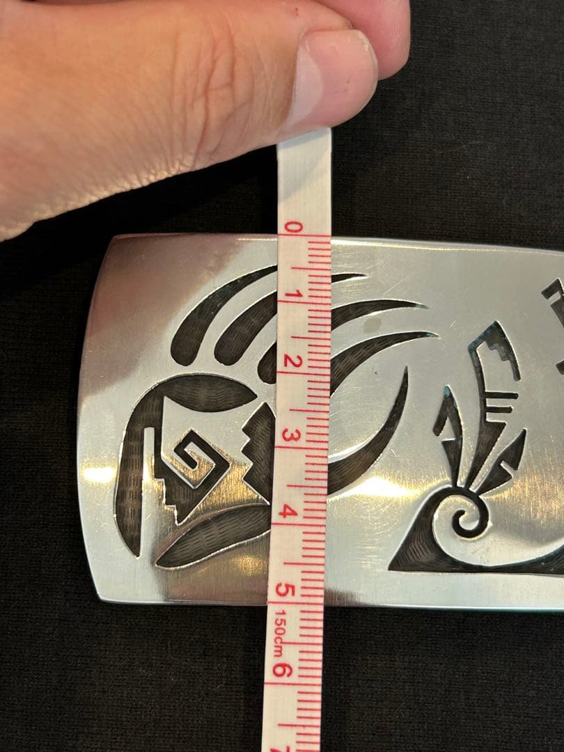 ホピ族 YOWYTFWA作 バックル