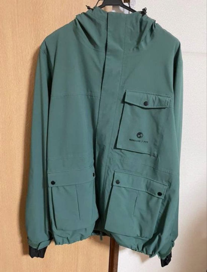 スノーボード nomadik 777 green XL スノーボード ウェア ノマディック NOMADIK 777 JKT GR CAMO 送料無料