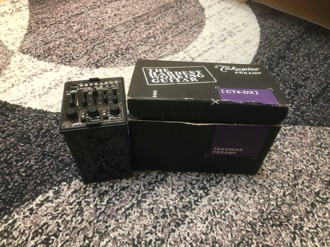 Takamine CT4-DX エフェクター Takamine CT4 DX DMP Dual Parametric Preamp Authorized Dealer NEW
