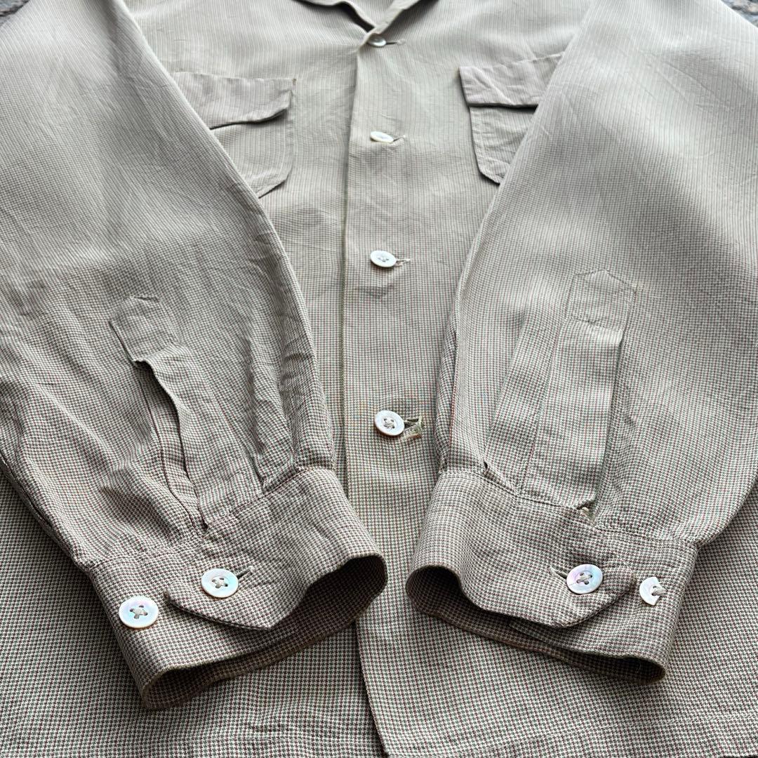 50s PILGRIM レーヨン シャツ フラップ 検 60s ギャバジン - メルカリ