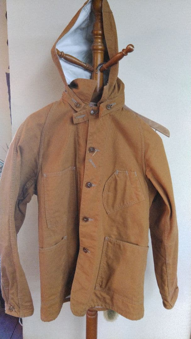 ポストオーバーオールズ スウィートベア カバーオール M ブラウン