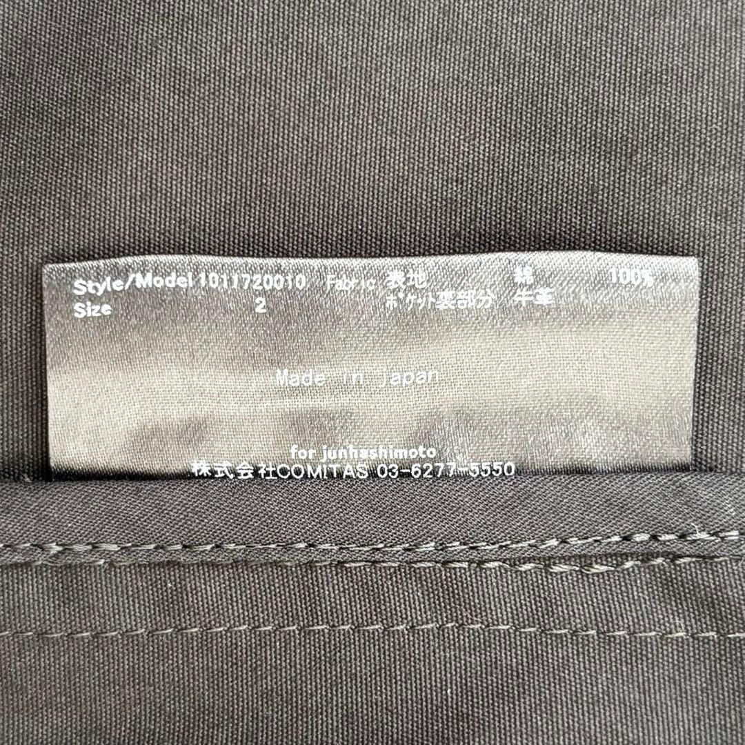 新品未使用 junhashimoto マグボタン タイロッケンコート 黒 2 - メルカリ