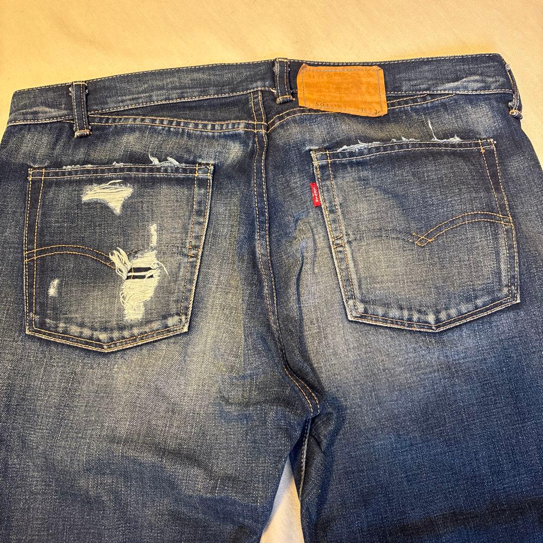 リーバイス501XX BIG E復刻 LOT66501 36インチ 股下75cm - メルカリ