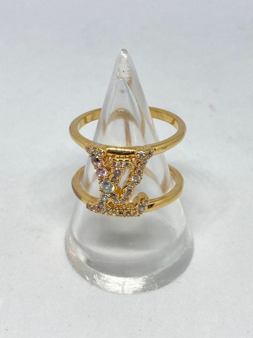 ルイヴィトン リング LVアイコニック トレゾール Louis Vuitton】リング・LV アイコニック ストラス (Louis Vuitton