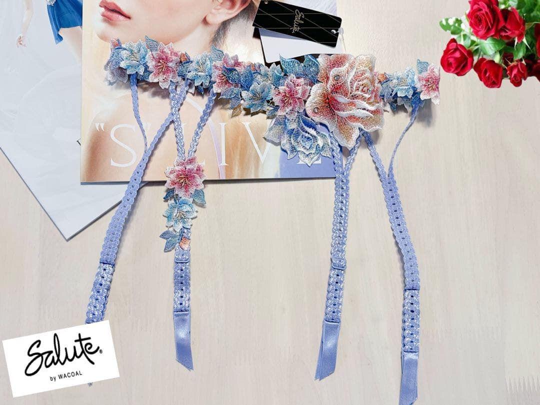 サルート【インドの花嫁】ガーターベルト M PU 09 店舗限定 - メルカリ