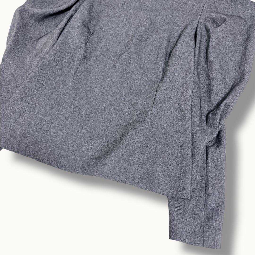 専用】とんがりトップス グレー パフスリーブ 長袖 サイズ2 - メルカリ