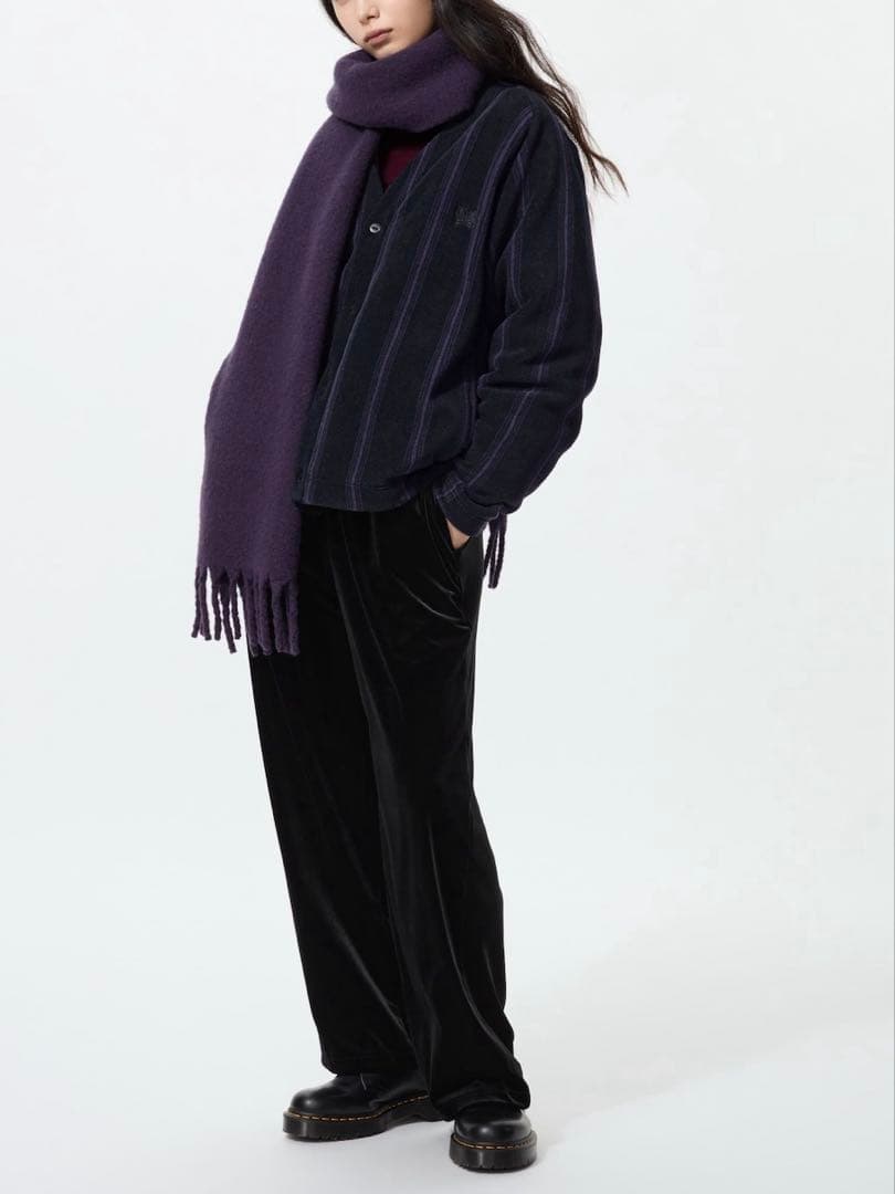 UNIQLO and NEEDLES ブラック L セットアップ ユニクロ - メルカリ