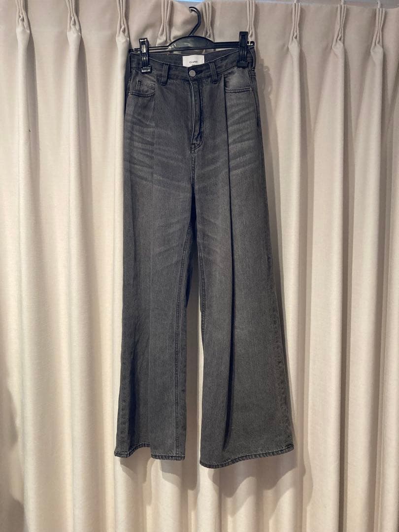 広瀬すず×CLANE TUCK WIDE DENIM PANTS - メルカリ