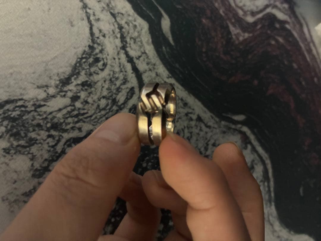 gucci ノットリング18号 GUCCI（グッチ） イノックス リング 18号 指輪 メンズ ゴールド