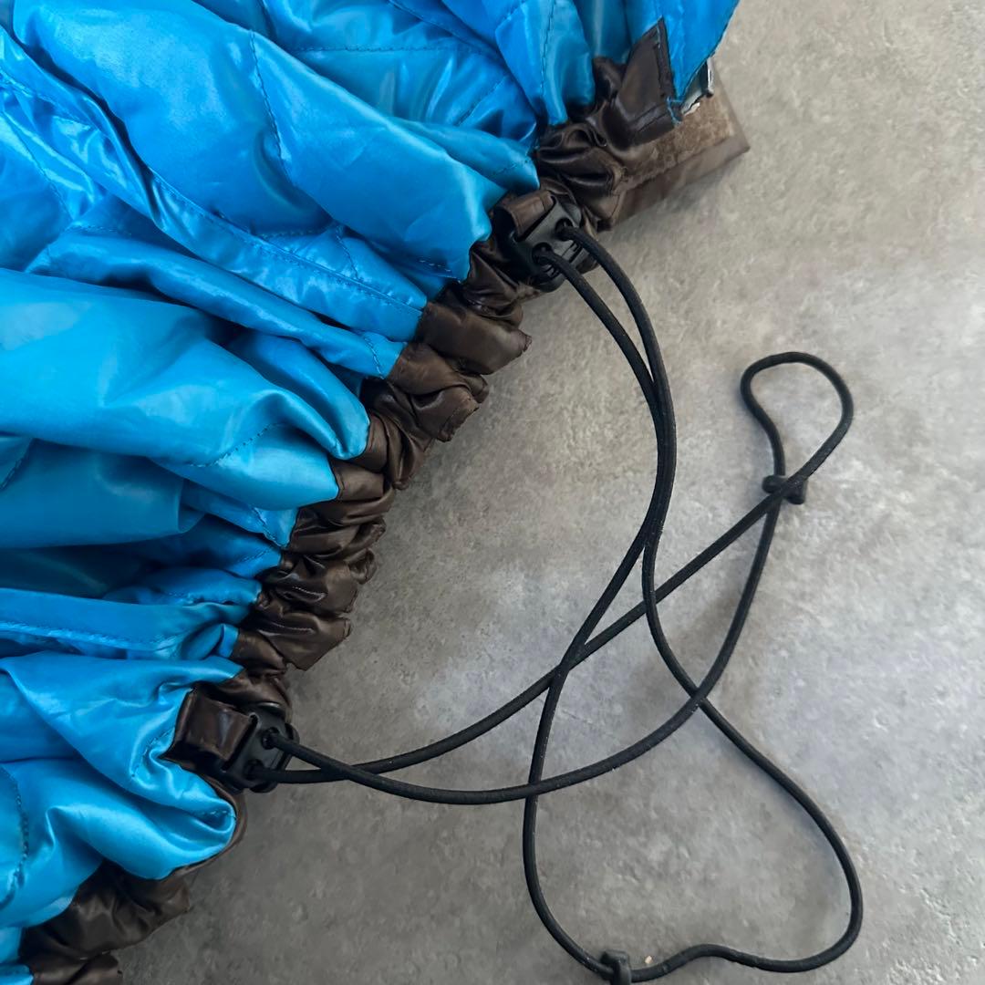 超希少⭐️】極暖Columbia ダイヤキルティングダウンジャケット 水色