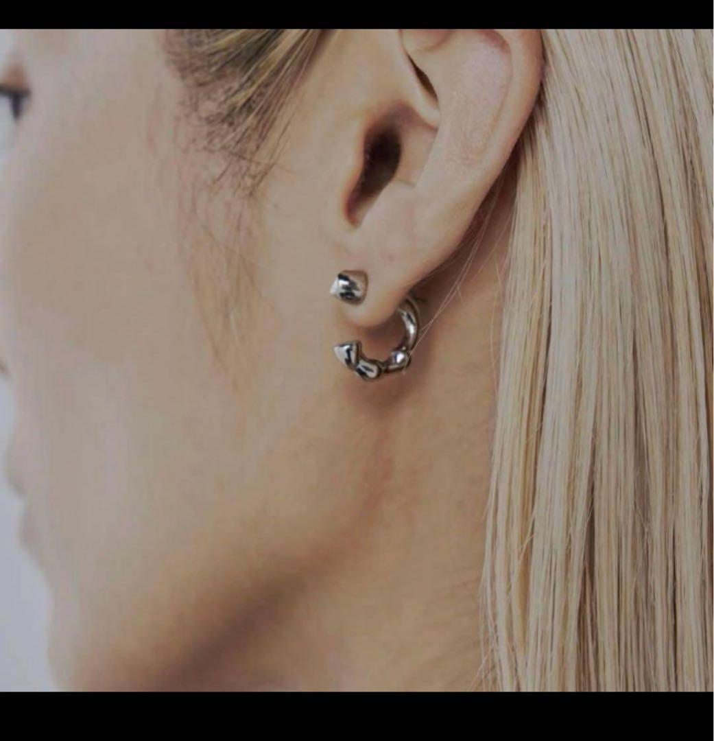 Jent Louis ジェントルイス　ピアス両耳 美品】Jent Louis ジェントルイス ピアス 両耳 - メルカリ