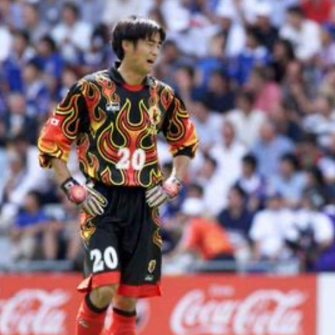 未使用品】川口能活 GK キーパー 日本代表 ユニフォーム 98 フランス