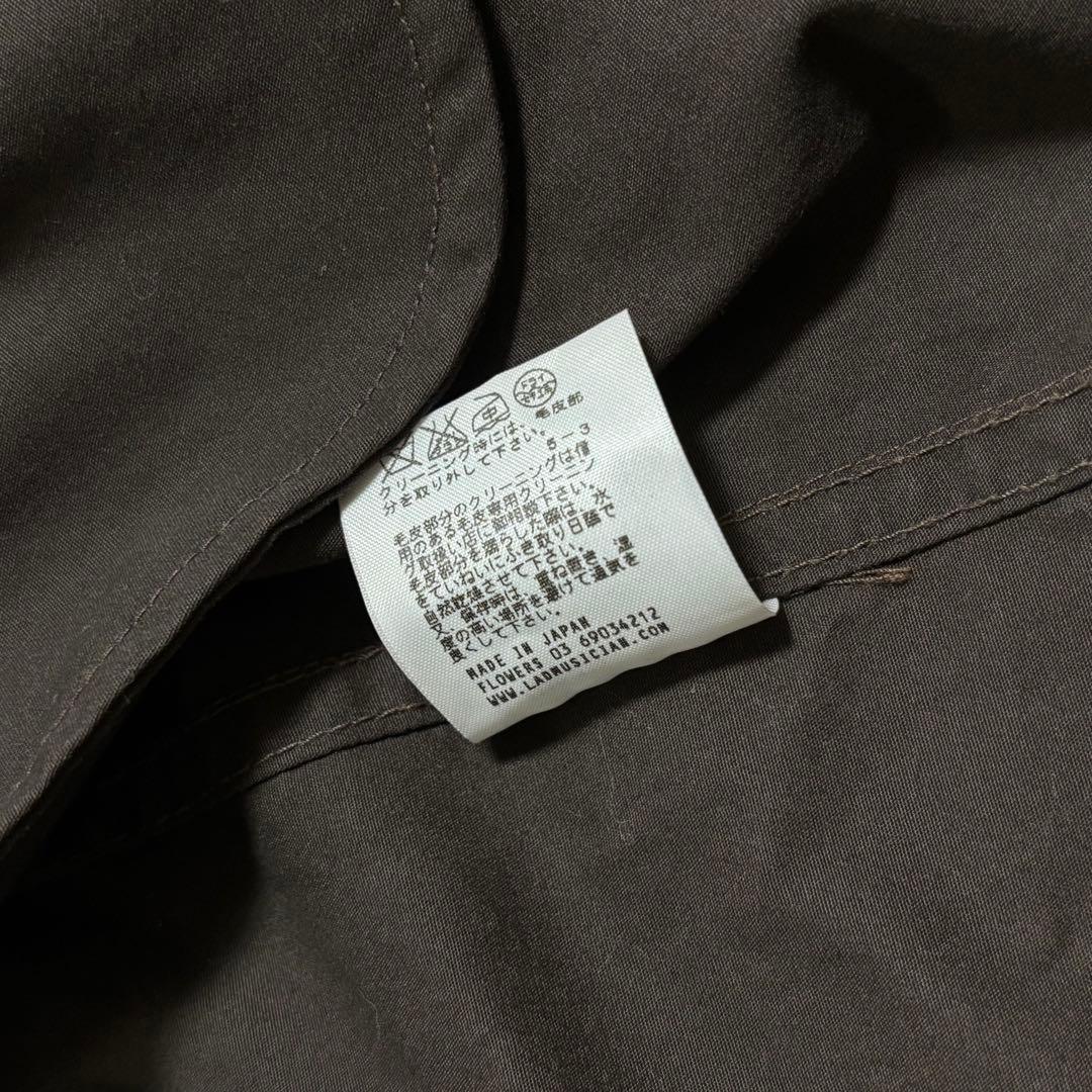 希少】 モッズコート LAD MUSICIAN コヨーテファー ブラウン 美品