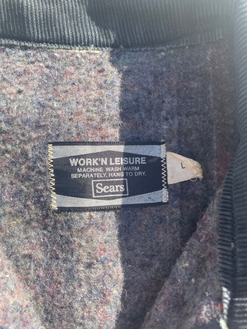 60s Sears デニムワークジャケット ブランケット ヴィンテージ 古着