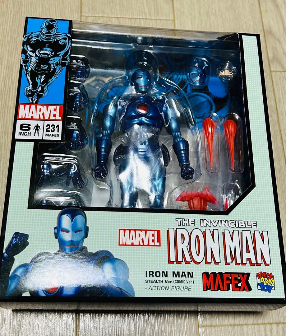 MAFEX No.231 IRON MAN 新品未開封 Amazon.com: MEDICOM TOY MAFEX No.231 Iron Man Stealth VER. Total