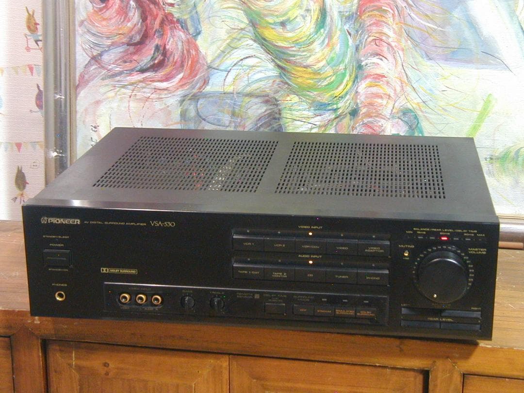 ★パイオニア製ＶＳＡ－530，プリメインアンプです。動作良好です。 パイオニア、自動音場補正/i.LINK搭載のAVアンプ