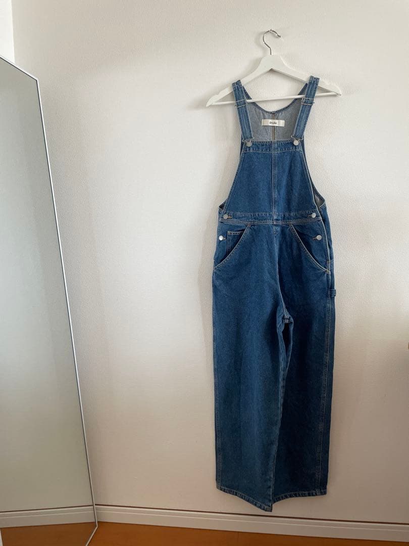 anuke デニムオーバーオール anuke（アンヌーク）の「Denim Overall（サロペット/オーバーオール