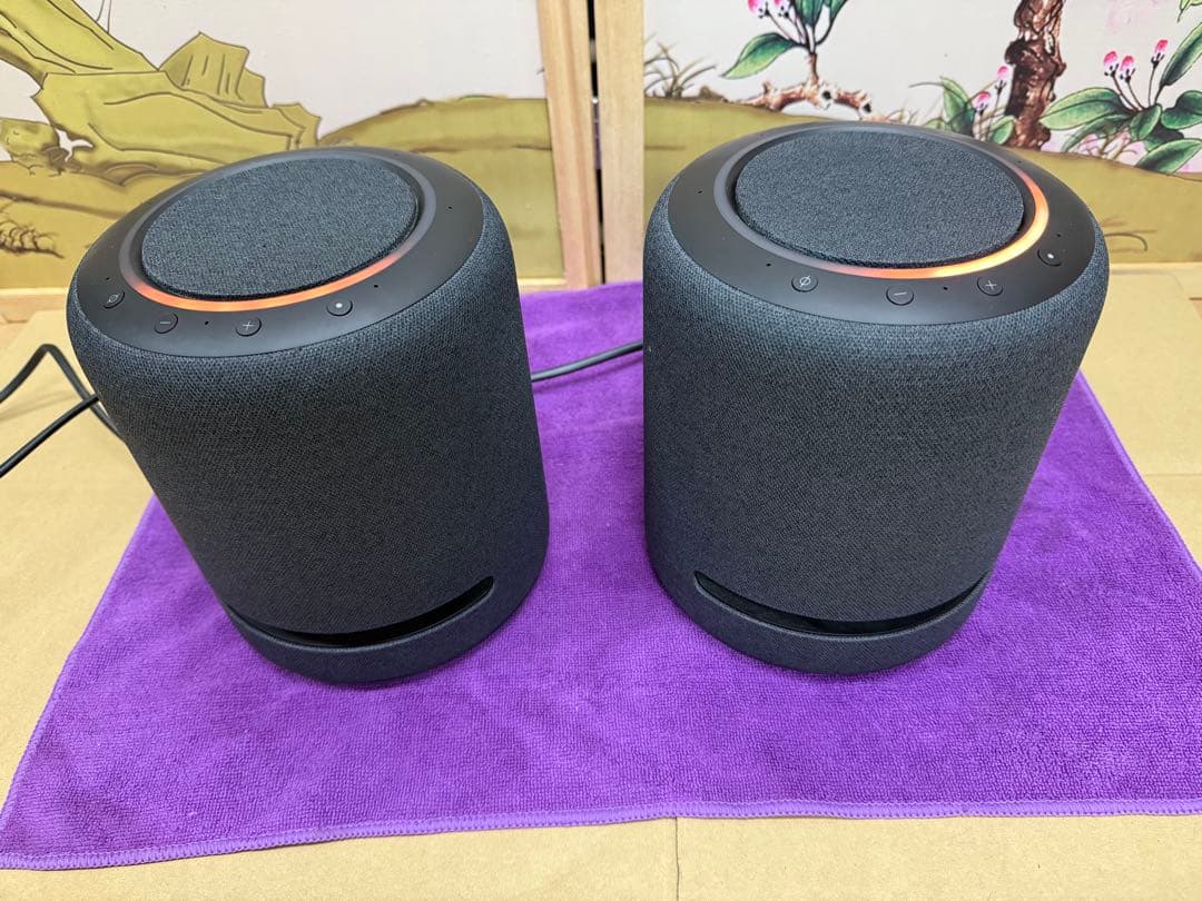 【2台セット】Amazon Echo Studio スマートスピーカー Amazon.co.jp: 【セット買い】Echo Studio チャコール + Amazon