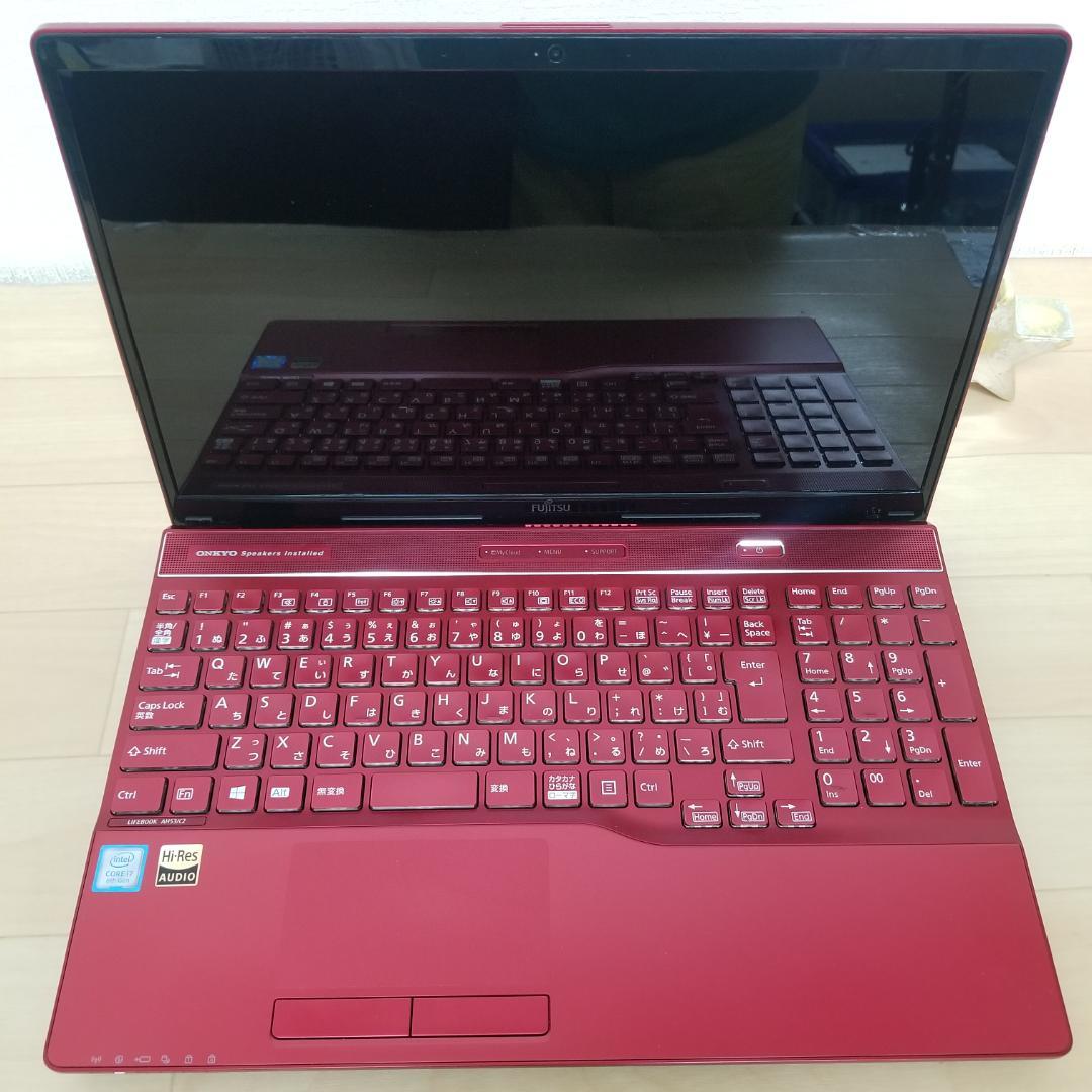 ジャンク品 富士通 i7 ノートPC FMVA53C2R（E3056） - メルカリ