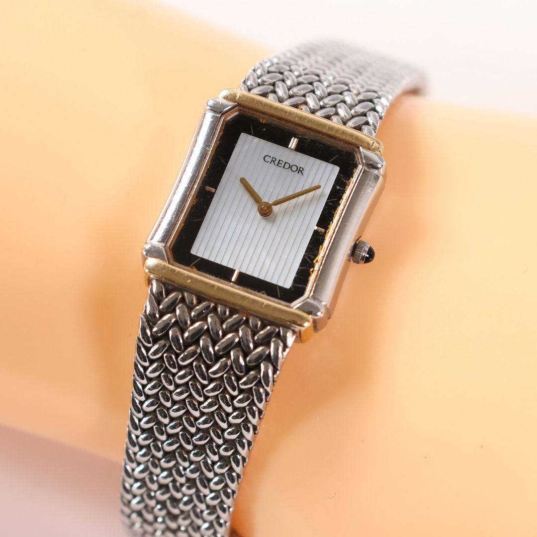 稼働品 セイコー クレドール レディース腕時計 8420-6690【CM369】 稼働品 セイコー クレドール レディース腕時計 8420-6690【CM369