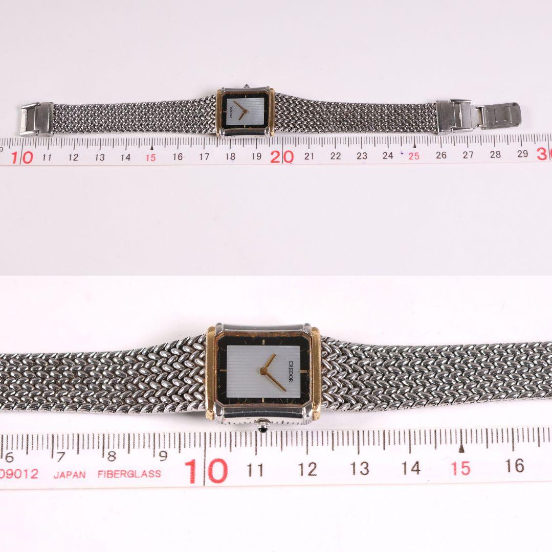 稼働品 セイコー クレドール レディース腕時計 8420-6690【CM369
