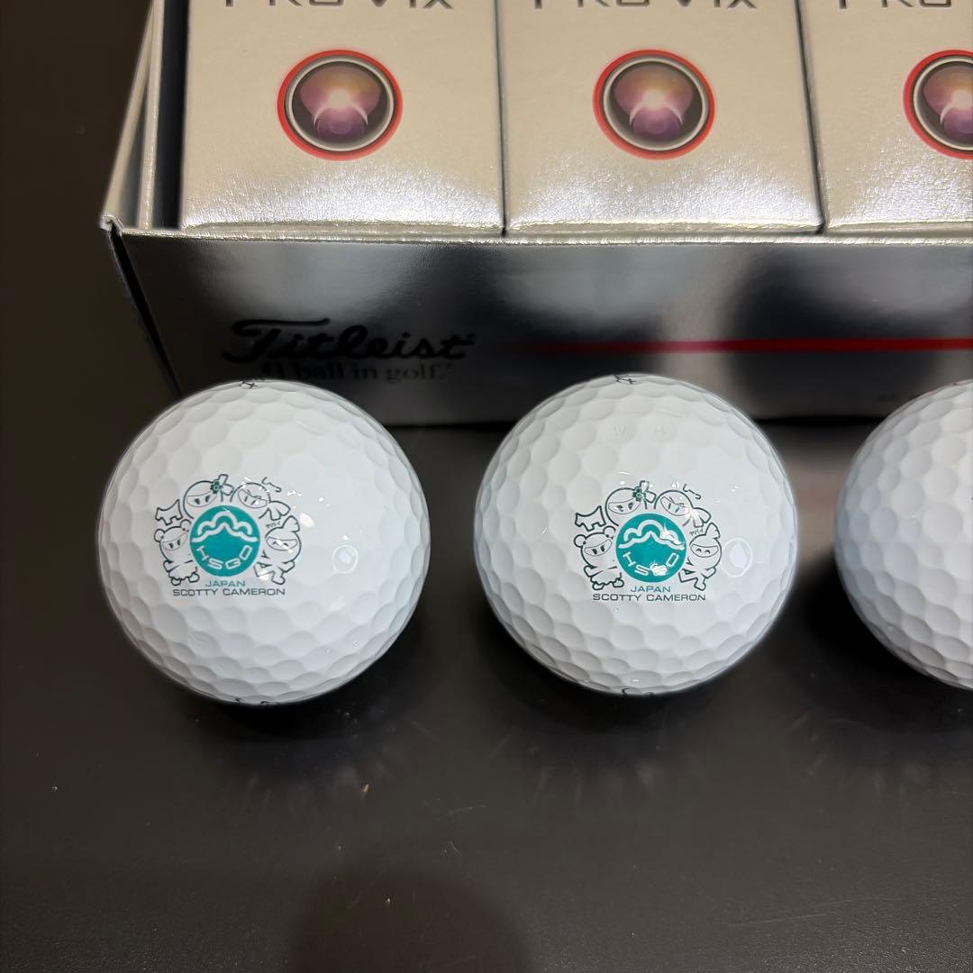 タイトリスト PRO V1X スコッティキャメロン×浜松シーサイドゴルフ