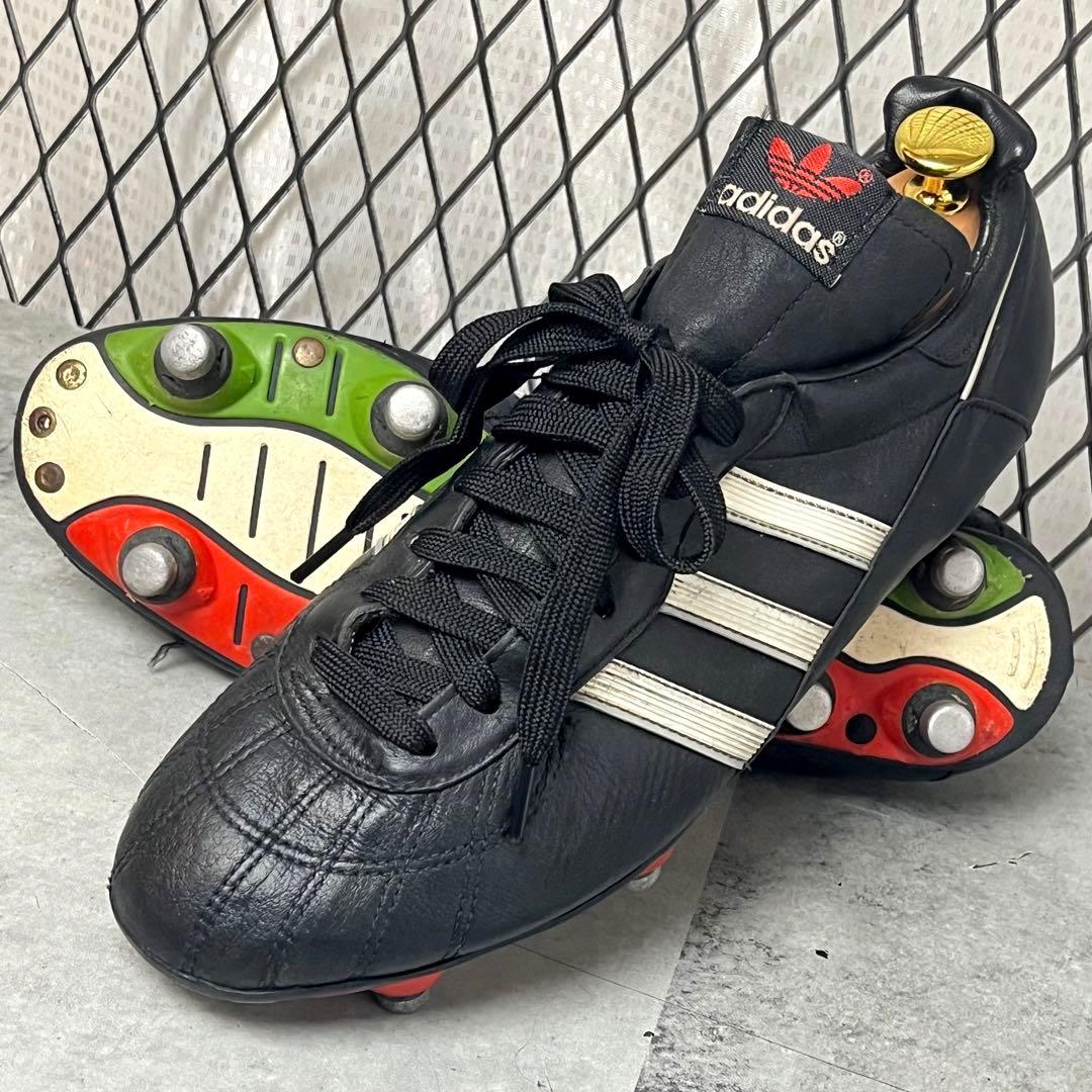 ヴィンテージ adidas サッカースパイク 取り替え式 - メルカリ