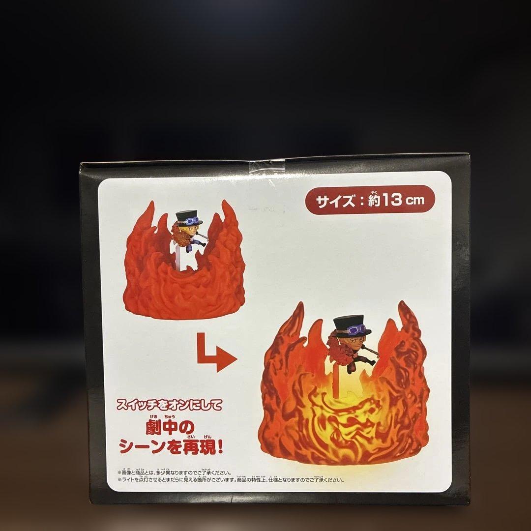 ワンピース サボ ルームライト 火拳(ヒケン) - メルカリ