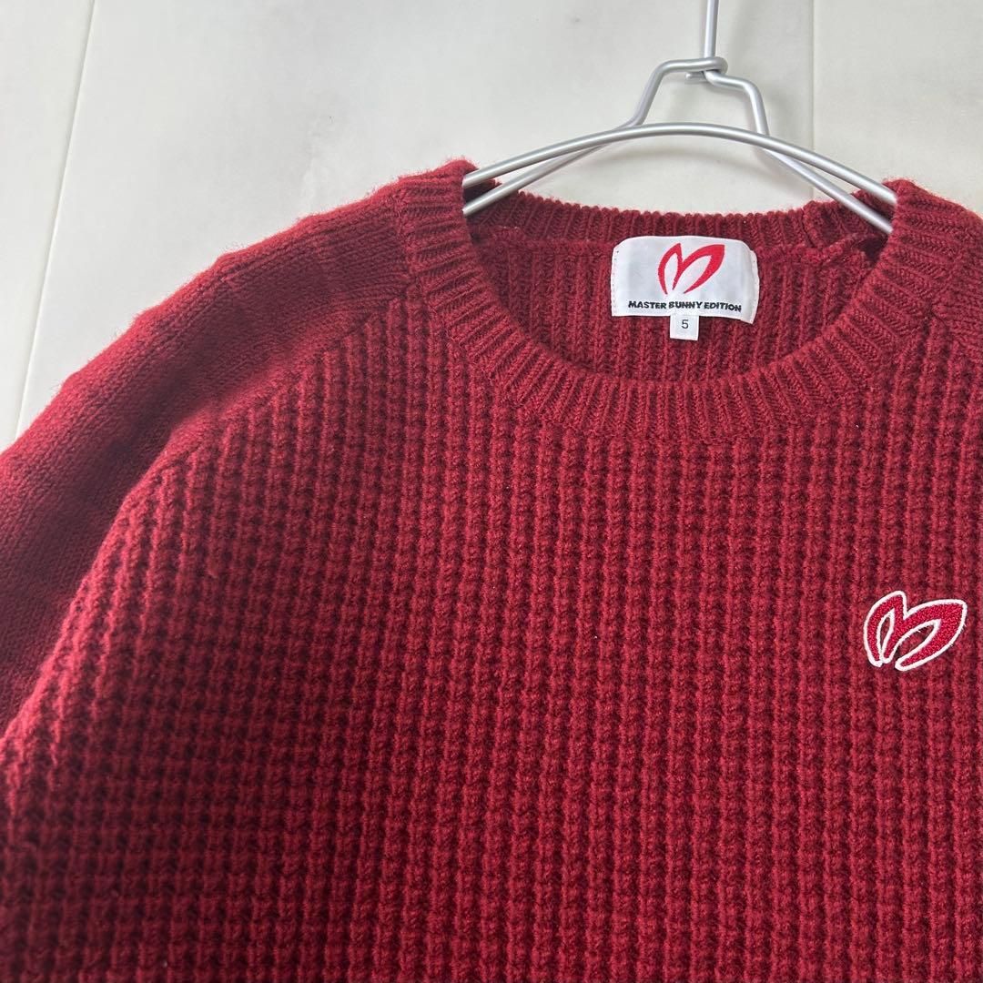 マスターバニー ニットセーター ワッフル 5サイズ ゴルフウェア GOLF