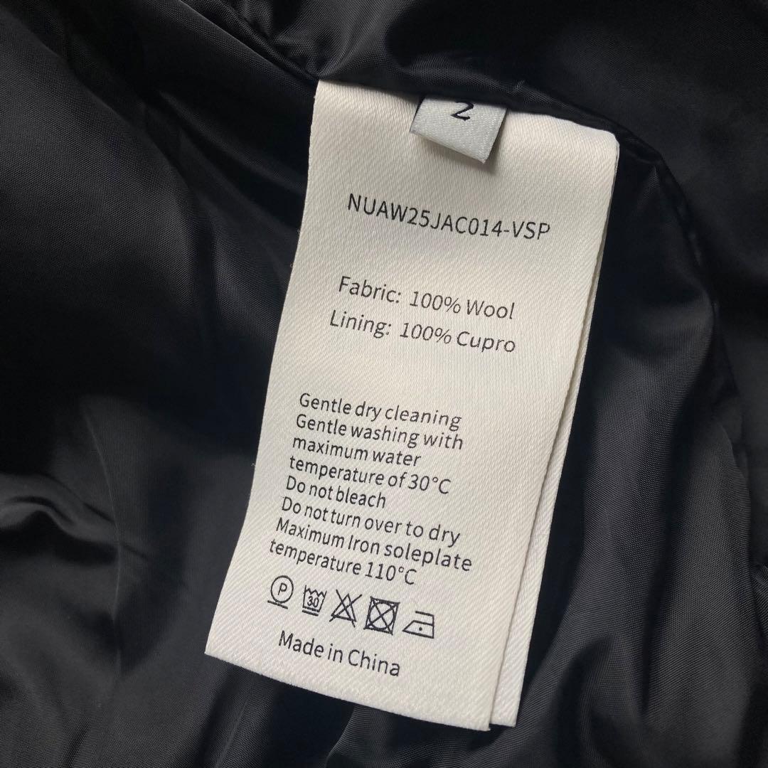 NULLUS DECONSTRUCTED STAND COLLAR JACKET - メルカリ