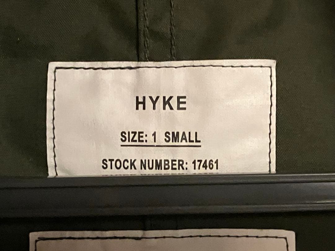 HYKE ハイク ミリタリーコート 17461 サイズ1 - メルカリ