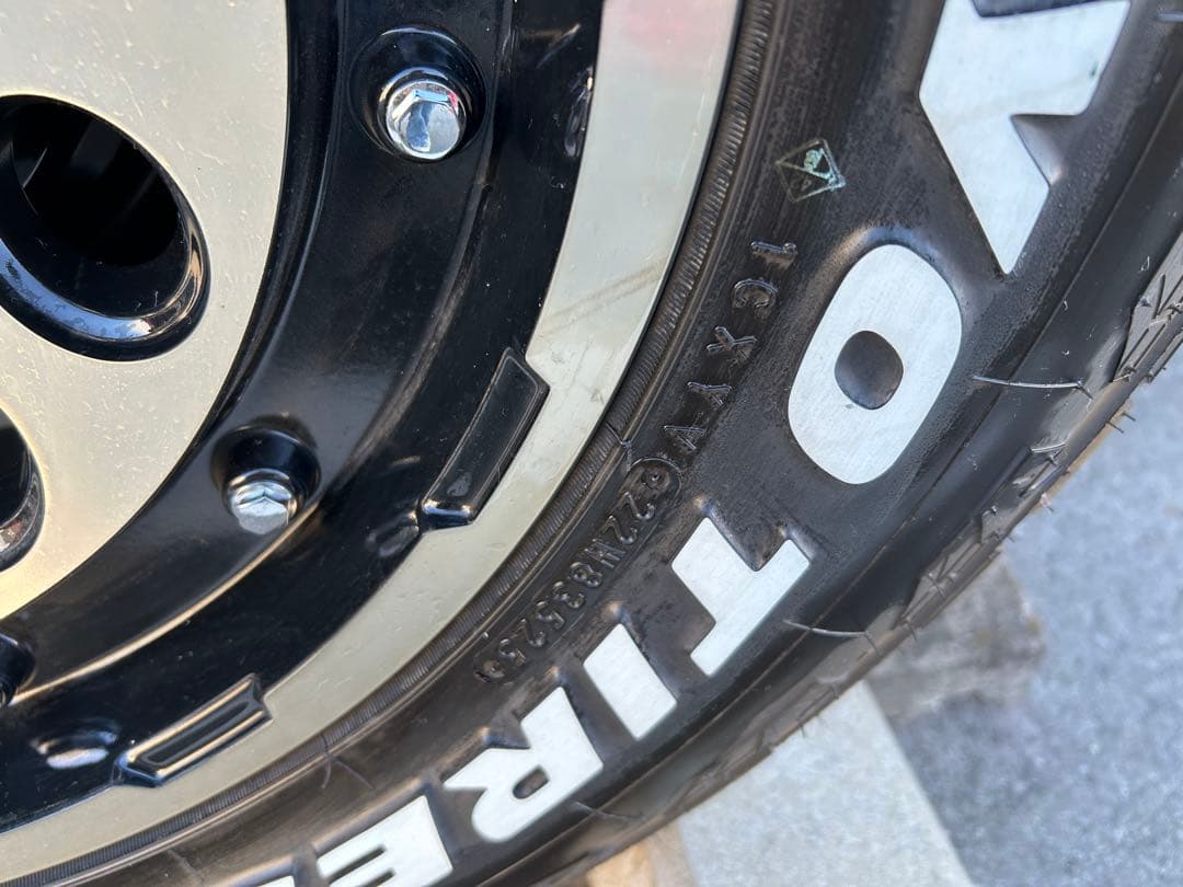 最終値下げ！」ジムニーシエラ ナイトロパワーホイール ホワイトレター