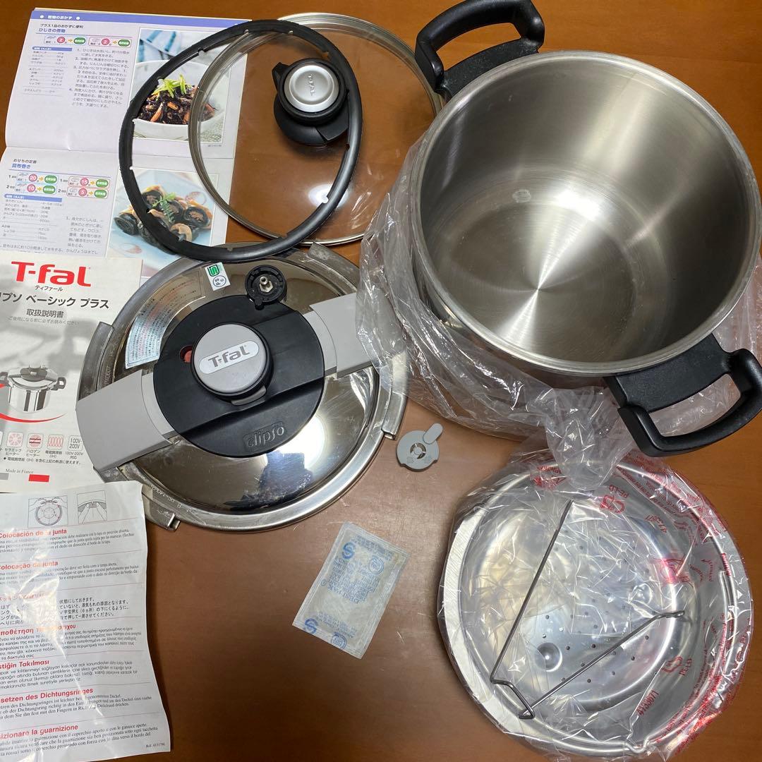 T-fal クリプン ベーシック プラス 圧力鍋6L T-fal（ティファール） 圧力鍋 6L クリプソ ミニット イージー ルビー