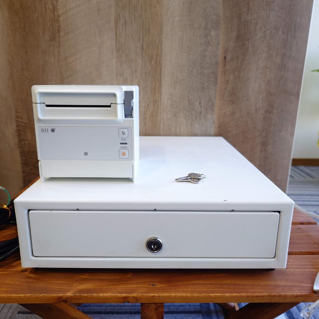 【hamu】SII RP-F10プリンター＆ドロアー Airレジ/スマレジ セイコーインスツル SII RP-F10 コンパクト レシートプリンター USB