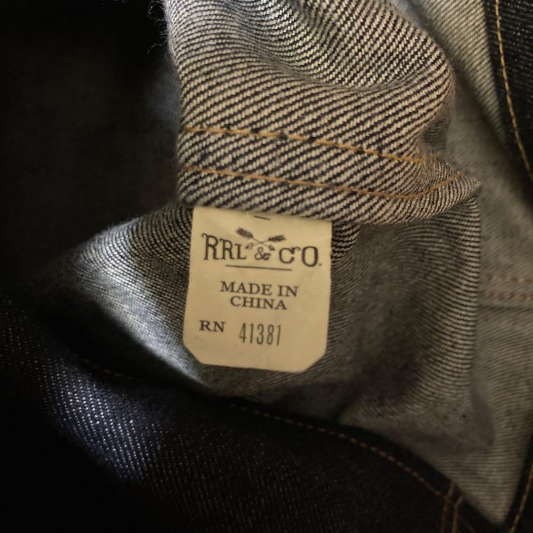 ひ*こ様 RRL トートバッグ デニム レザーの通販はau PAY マーケット