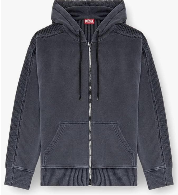 DIESEL グレン期24年モデル 未使用美品 スウェットパーカー DIESEL（ディーゼル）の「メンズ スウェット パーカー（パーカー