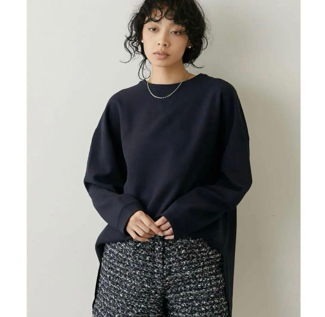 【専用】Vガゼットプルオーバー　ウィムガゼット　ネイビー Whim Gazette(ウィム ガゼット)のフォックスウールVネックプルオーバー