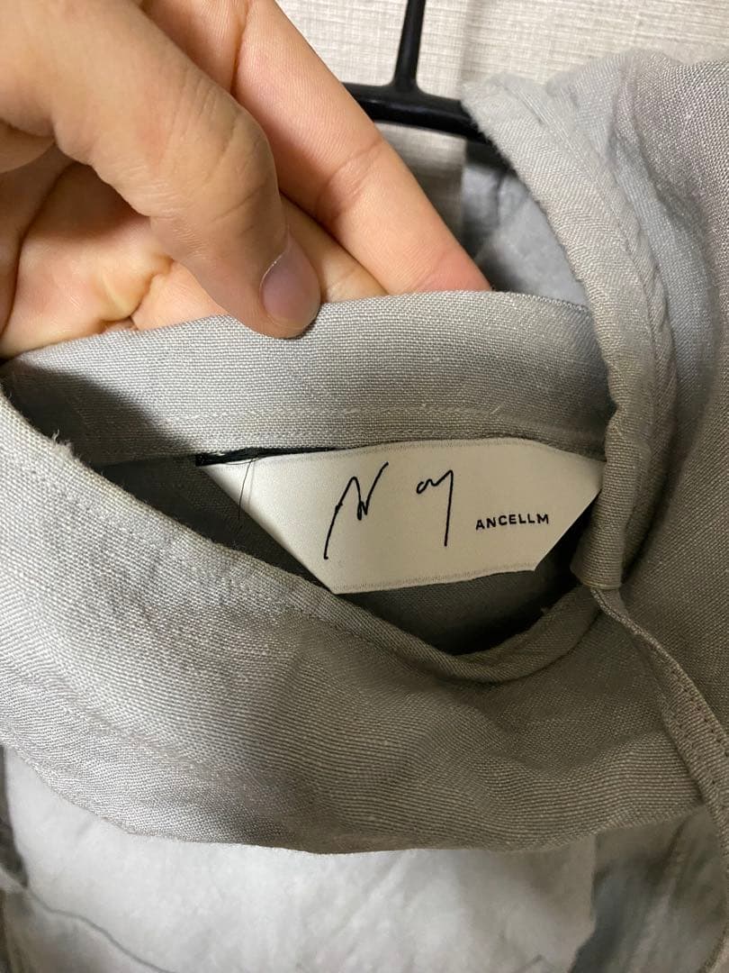 ANCELLM 22AW W/L PULL OVER SHIRT サイズ2 - メルカリ