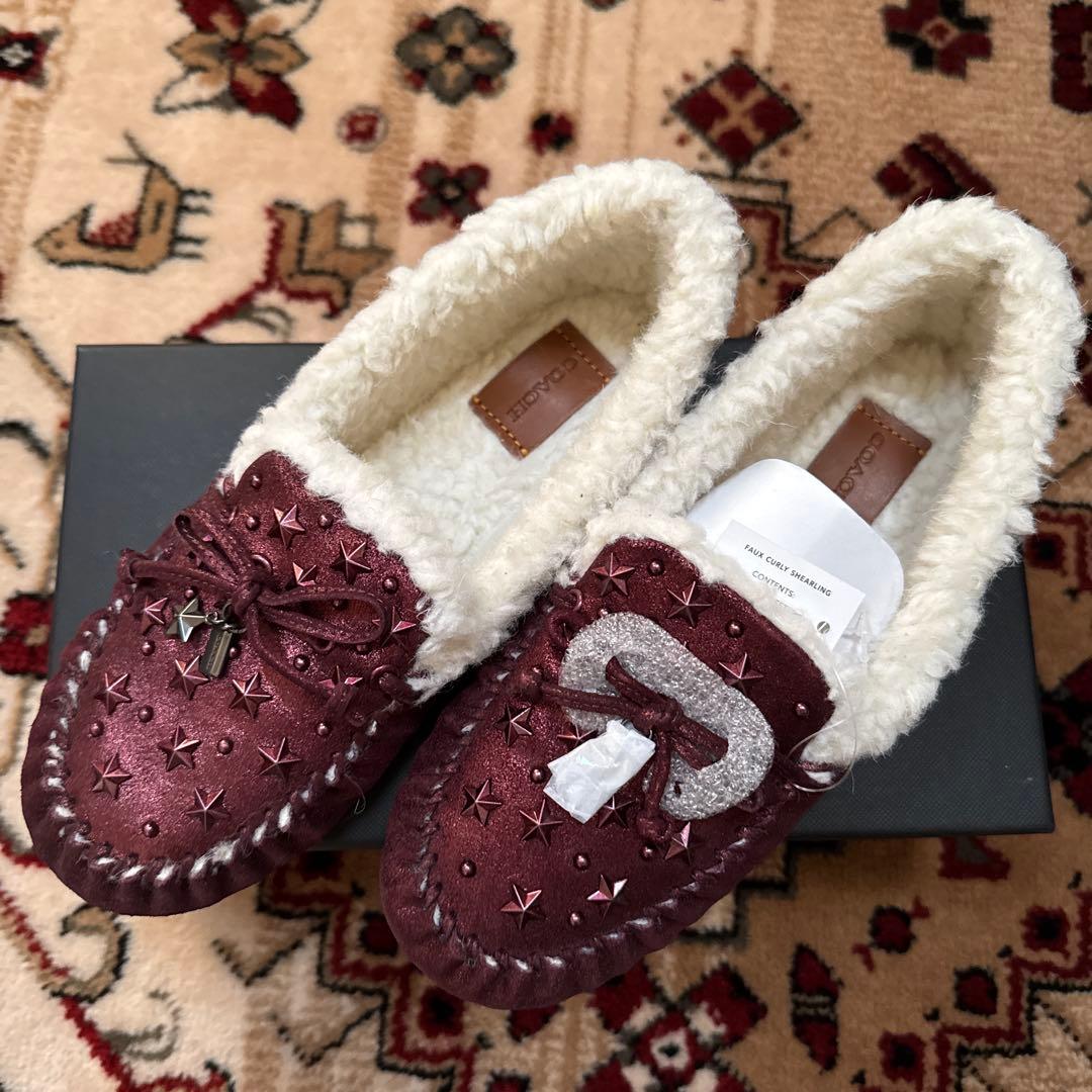 COACH バーガンディ スタッズ モカシン Coach Double Zip Wallet In Signature Denim | Brixton Baker