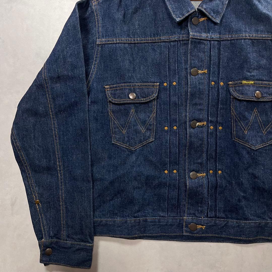 60s Wrangler 111mj デニムジャケット ラングラー 真っ紺 ⑨ - メルカリ