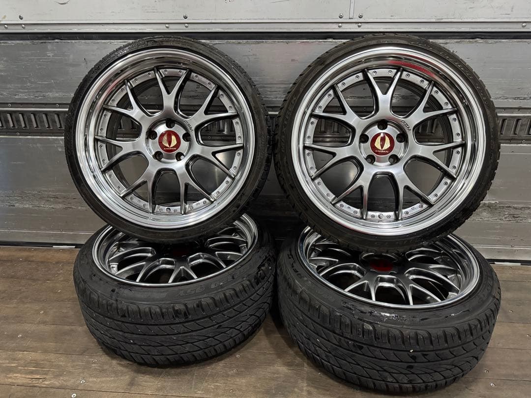 (最終値下げ)AIMGAIN G2M 20インチ タイヤホイールセットAIMGAIN-GIIM(エイムゲイン2P)G2M 20インチ【厳選