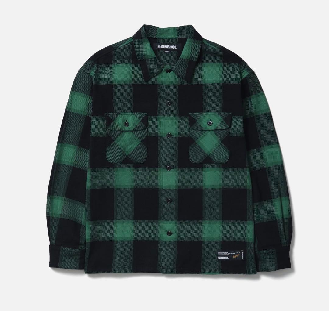 NEIGHBORHOOD BUFFALO CHECK SHIRT LS 25aw - メルカリ