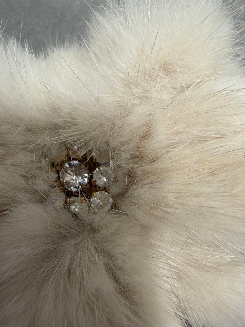 Complex Biz コンプレックスビズ　ミンクファーヘアゴム