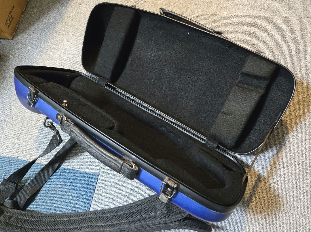 C.C.シャイニーケースⅡ トランペット パウダーブルー 中古 2営業日以内発送可】トランペットケース C.C.シャイニーケースII