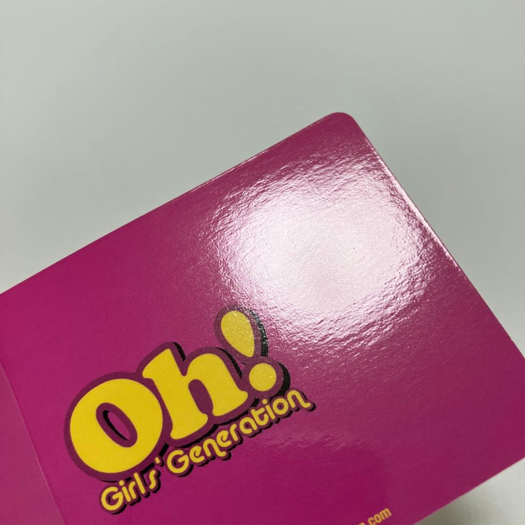 少女時代 oh! 白枠　ピンクブーツ 公式　激レア　トレカ　本物