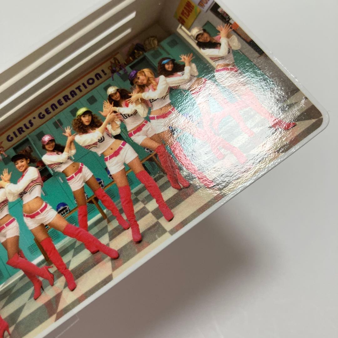 少女時代 oh! 白枠　ピンクブーツ 公式　激レア　トレカ　本物