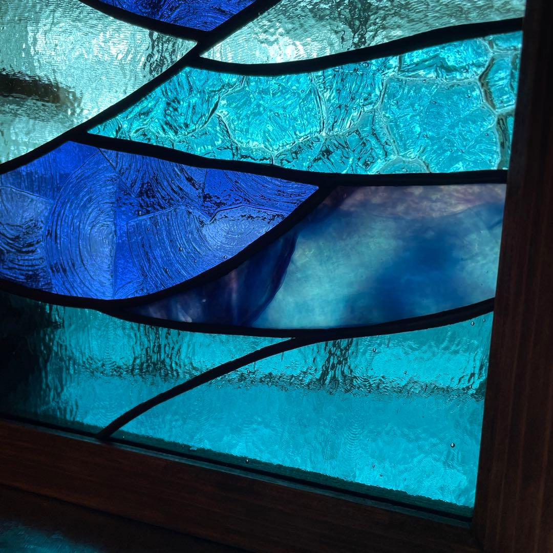 ステンドグラス パネル 深海 - メルカリ