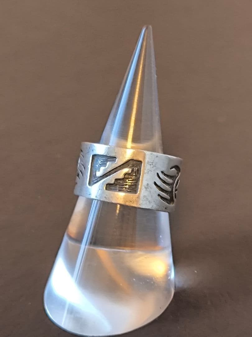 ホピ族 リング インディアンジュエリー17号 スターリング シルバー