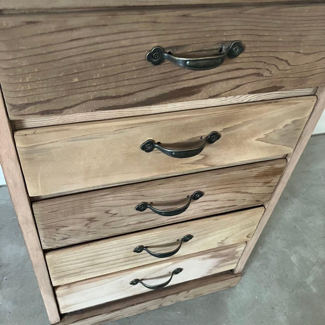 レトロ アンティーク 古道具 古家具 剥離家具 ストリップド 抽斗 引き出し