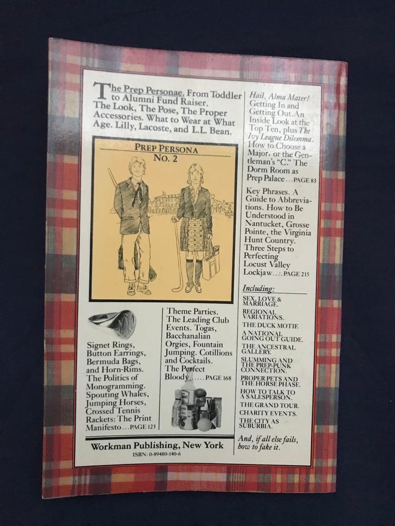 プレッピー「THE OFFICIAL PREPPY HANDBOOK」✳︎原書 - メルカリ